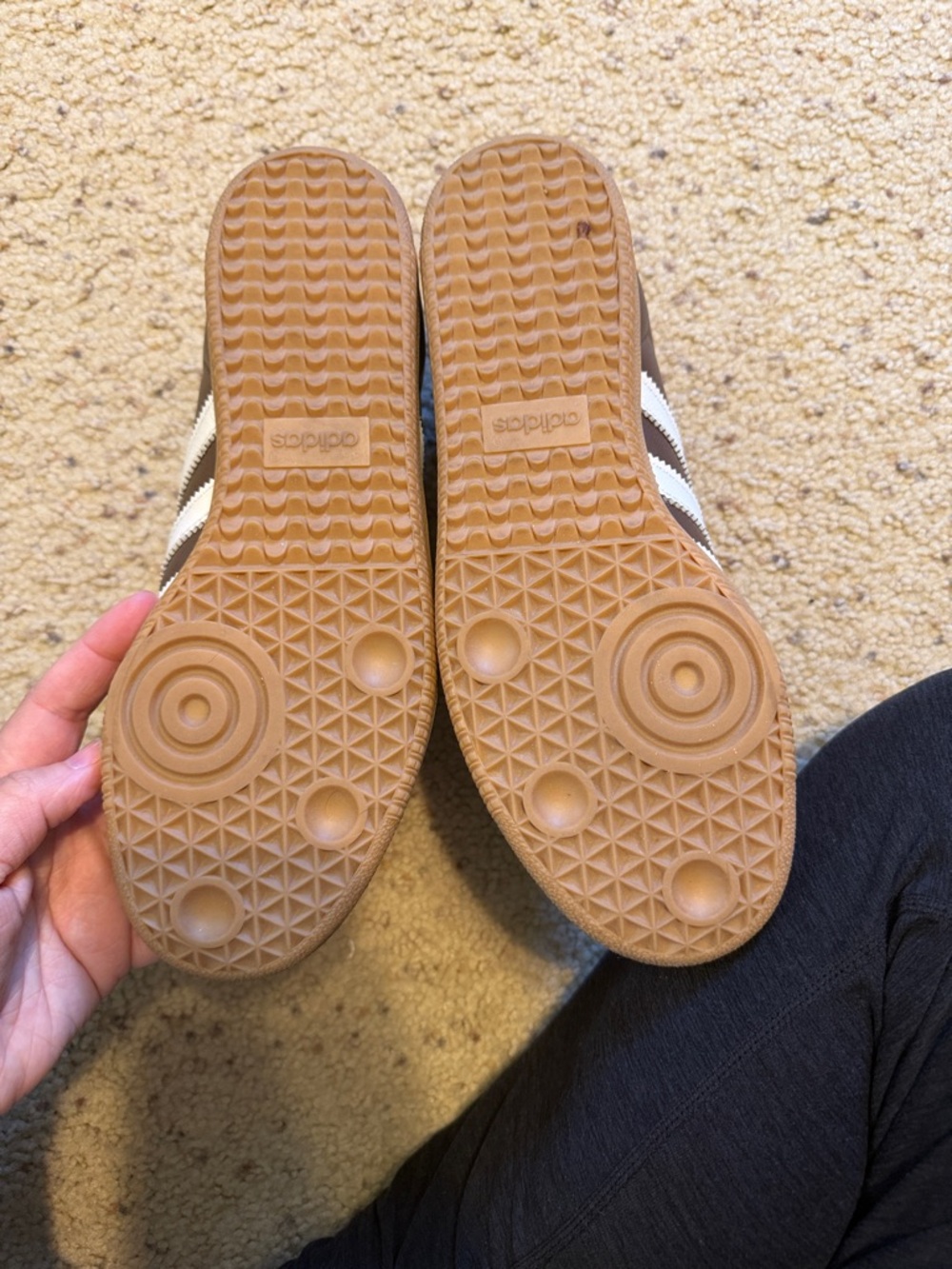 Women’s adidas brown Sambas - Picture 3 of 5